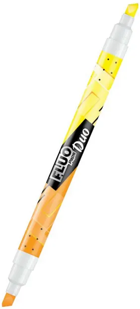Marcator de text Maped Fluo Peps - Duo, galben/portocaliu