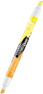 Marcator de text Maped Fluo Peps - Duo, galben/portocaliu