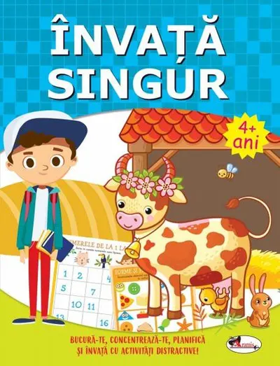 Învață singur. Carte de activitățI +4 - Paperback - Dreamland Publications