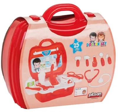 Set de joacă Pilsan - Set medicului într-o valiză