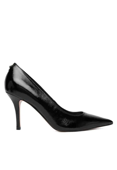 Pantofi dama - tocuri - piele naturala - negru