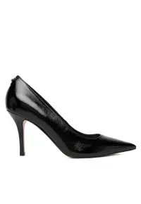 Pantofi dama - tocuri - piele naturala - negru