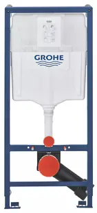 Set 2 in 1 rezervor Grohe Rapid SL, 38536001 incastrat, suport perete, fara placa de actionare, Otel