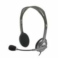 Căști cu Microfon Logitech LGT-H110 Gri