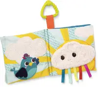 Carte moale pentru copii Battat - Rainbow
