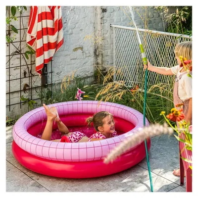 Piscina gonflabila Dippy Quut Toys rosu 120 cm