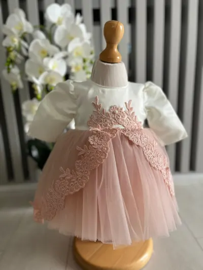 Rochita de fetite Printesa cu bolero Roz