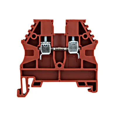 Clemă de fază, conex. cu şurub tip AVK 2,5, roşu, 2,5 mm²