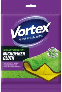 Lavetă din microfibră Vortex - Shaggy Monster, 1 buc