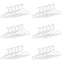 Set 30 Umerase Metalice Albe 40 cm