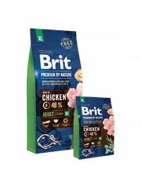 Brit Premium By Nature Adult XL - 15-kg