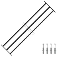 vidaXL Grilaj de securitate pentru feronerie 174 x 45 cm