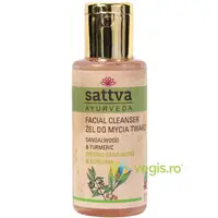 Gel pentru Curatarea Tenului cu Santal si Turmeric 100ml