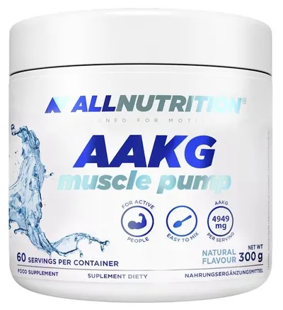 AAKG Muscle Pump, neîndulcit, 300 g, AllNutrition