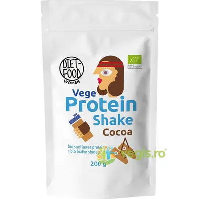 Shake Proteic cu Cacao Ecologic/Bio 200g