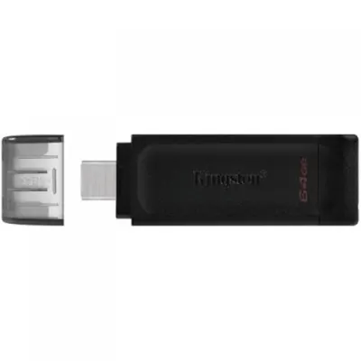 Memorie flash Kingston - DT 70, 64GB, USB 3.2 Type-C