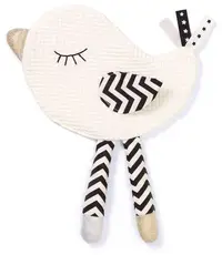 Jucărie bebeluși zgomotoasă pentru îmbrățișat BabyOno - Little Birdie, 27 cm
