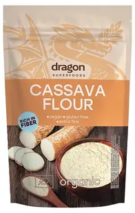 Făină de cassava organică, 200 g, Dragon Superfoods