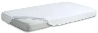 Cearșaf cu elastic Baby Matex - Alb, 70 x 140 cm