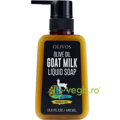 Sapun Lichid cu Lapte de Capra si Ulei de Masline 450ml