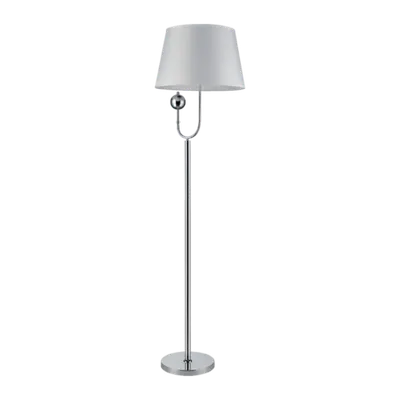 Lampadar Carmen 1xe27 Alb/crom