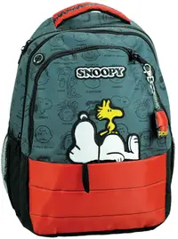 Ghiozdan școlar Back Me Up - Snoopy,Cu 2 compartimente