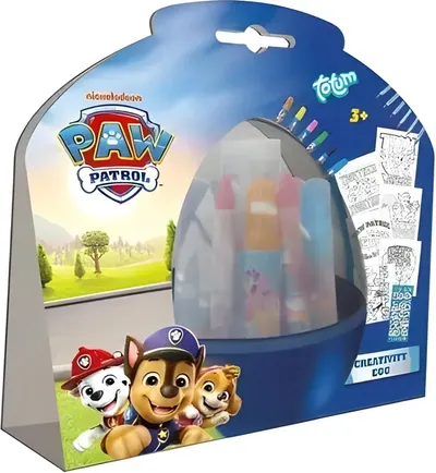 Set de colorat Totum Paw Patrol - Ou de Paşte