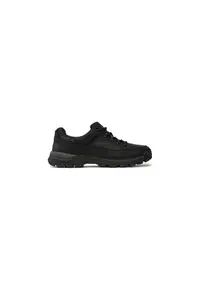 Bocanci trekking barbati 304444562 - Piele naturala - Negru - Negru