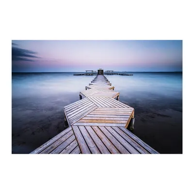 Tablou 113x85 cm Twilight Pier – Styler