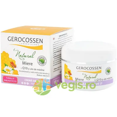 Natural Crema Cu Miere Antirid Zi 100ml
