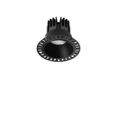 Spot de interior Game trimless round 11w 3000k Negru