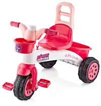 Tricicleta pentru copii cu claxon, Guclu Toys, Princess
