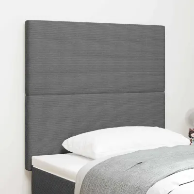 vidaXL Tăblie cap Gri deschis 90 cm Țesătură din corduroy
