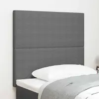 vidaXL Tăblie cap Gri deschis 90 cm Țesătură din corduroy