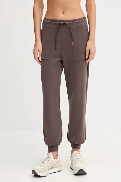 EA7 Emporio Armani pantaloni de trening pentru femei cu modal
