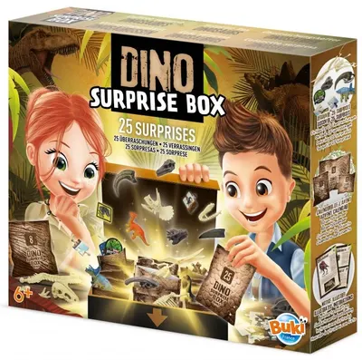 Set de joc Buki France - Cutie dinozauri cu 25 de surprize