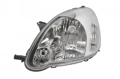 Far stanga (H4, electric, fundal cromat) TOYOTA YARIS 2003-2005
