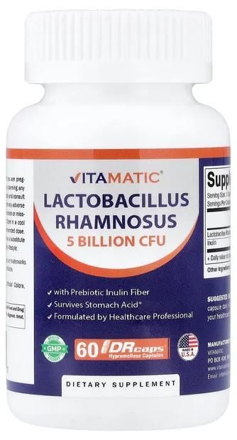 Lactobacillus Rhamnosus, 60 capsule, Vitamatic