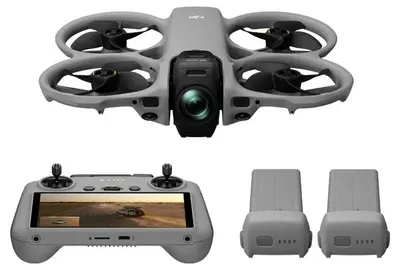 Dronă DJI – Avata 360 Fly More Combo, DJI RC 2, gri