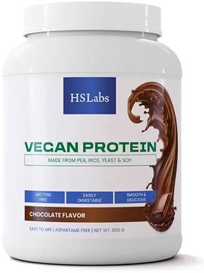 Vegan Protein, ciocolată, 900 g, HS Labs
