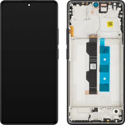 Display cu Touchscreen Xiaomi Poco M6 Pro 4G, Negru, Service Pack 5600030N6P00