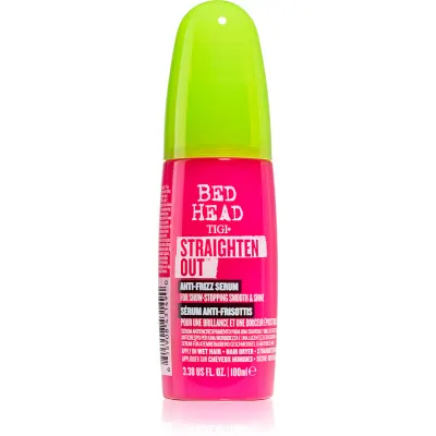 TIGI Straighten Out Anti-Frizz Serum ser netezire pentru un par stralucitor si catifelat 100 ml