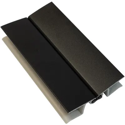 Coltar Multiangolo pentru Plinta H120 mm, Finisaj Negru Mat