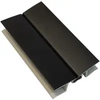 Coltar Multiangolo pentru Plinta H120 mm, Finisaj Negru Mat