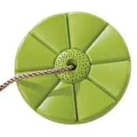 Leagan copii rotund Monkey,din plastic HDPE, rezistent UV, cu accesorii, Verde deschis, 150.001.005.001