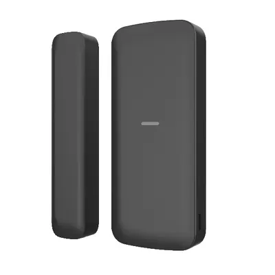 Contact magnetic wireless negru AXPRO Hikvision DS-PDMCS-EG2-WE(B)/BK , frecventa operare: 868 MHz, transmisie: Tri-X Wireless
