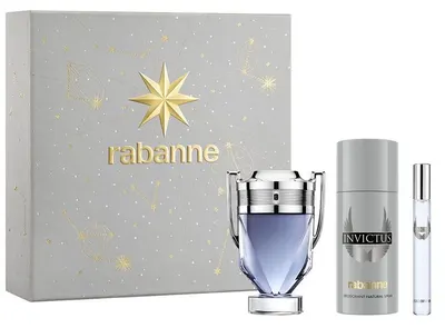 Paco Rabanne Invictus Set cadou, 3 piese
