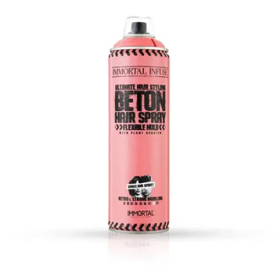 Fixativ pentru par - IMMORTAL - Beton - Flexible - 500 ml