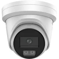 Camera supraveghere IP Dome cu iluminare duala Hikvision ColorVu DS-2CD2367G3-LI2UY, 6 MP, 2.8 mm, IR/lumina alba 30 m, slot card, microfon dual si difuzor, anti-coroziune, PoE