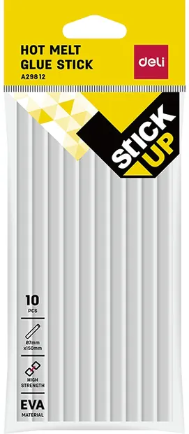 Bastioane adezive Deli Stick Up - EA29812, Ø 7 mm x 15 cm, 10 buc